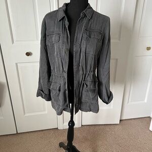 Lucky Brand Gray Utility Field Jacket